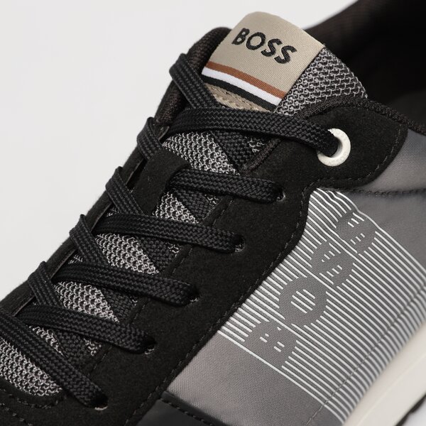 Męskie sneakersy (buty) HUGO BOSS KAI RUNN MXPR 50493224061 kolor szary