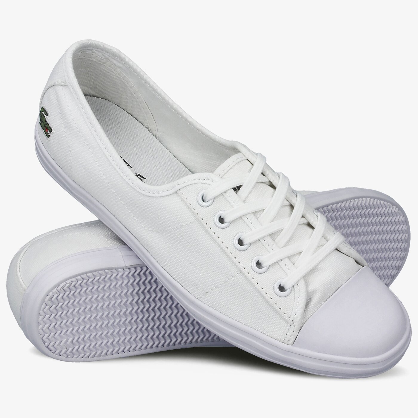 Damskie trampki LACOSTE ZIANE BL 2 CFA 737cfa006621g kolor biały