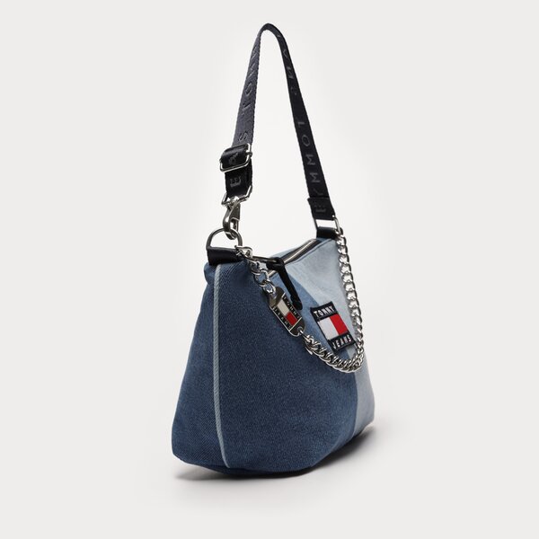 Damska torebka TOMMY HILFIGER TOREBKA TJW HERITAGE SHOULDER BAG DENIM aw0aw148220gy kolor multicolor