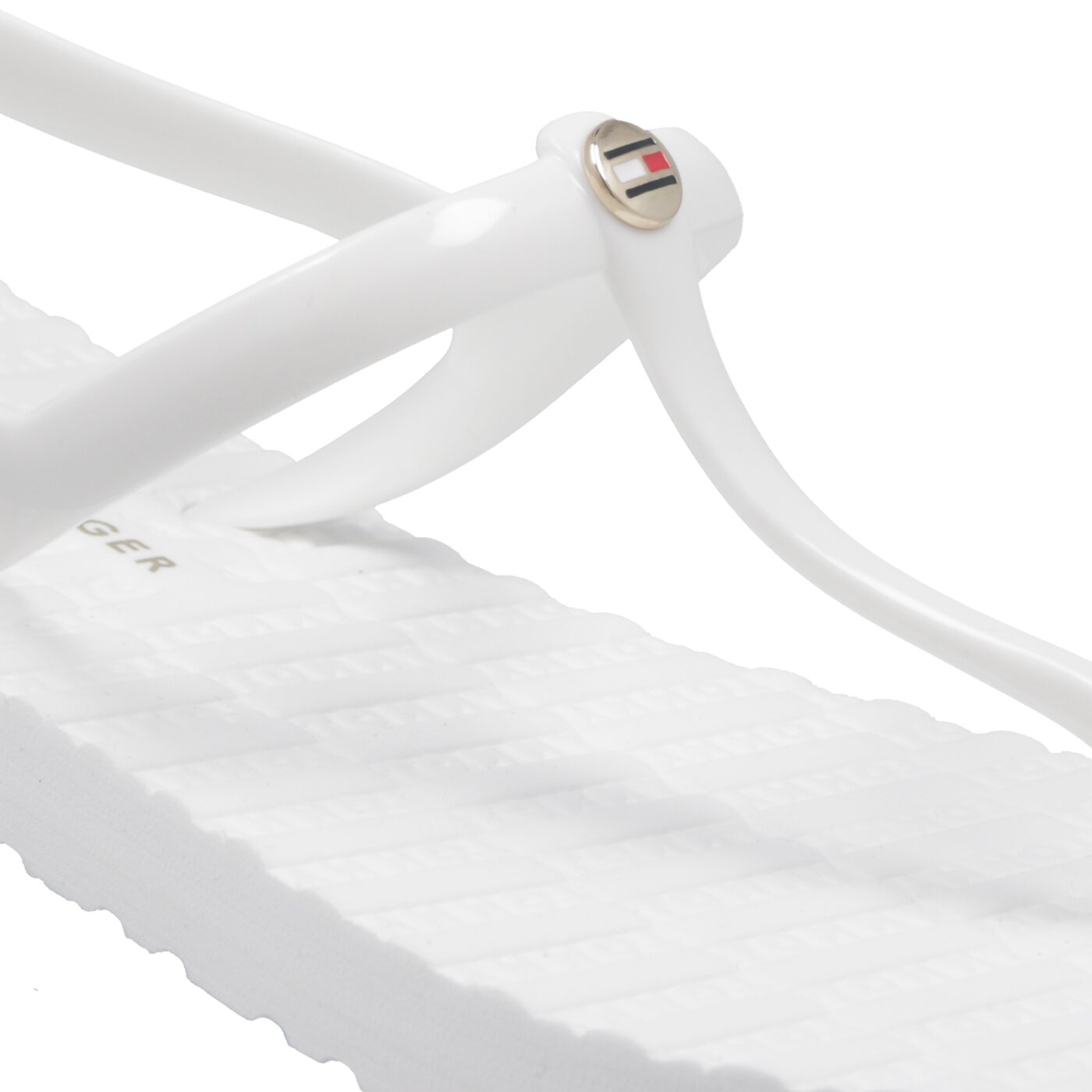 Damskie sandały TOMMY HILFIGER INT CARO 1R FLAT STRAPPY BEACH SANDAL fw0fw03923100 kolor biały