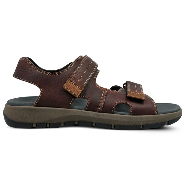 Męskie sandały CLARKS BRIXBY SHORE 26131549 kolor brązowy