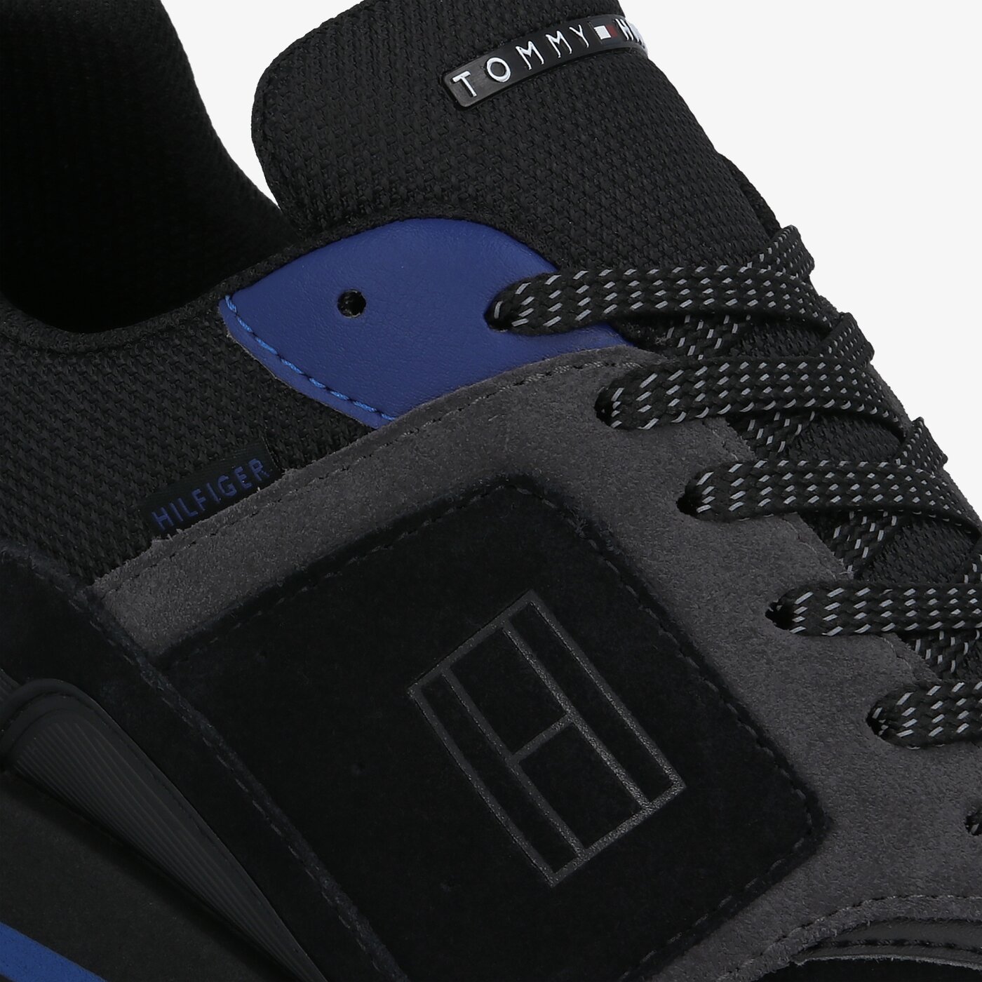 Męskie sneakersy (buty) TOMMY HILFIGER DORIAN 1C2 DORIAN 1C fm0fm03079bds kolor czarny