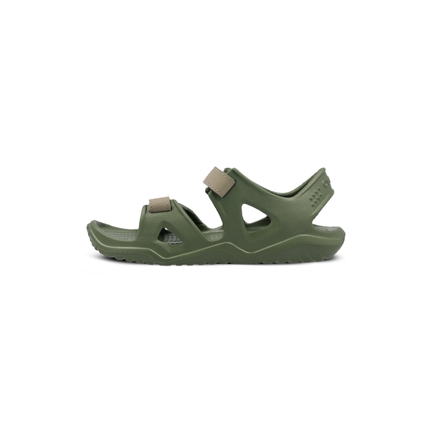 Dziecięce sandały / klapki CROCS SWIFTWATER RIVER SANDAL K 204988309i kolor khaki