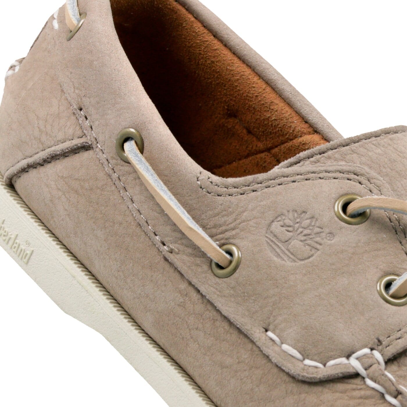 Męskie mokasyny TIMBERLAND HERITAGE CW BOAT 2 EYE 6366a kolor beżowy