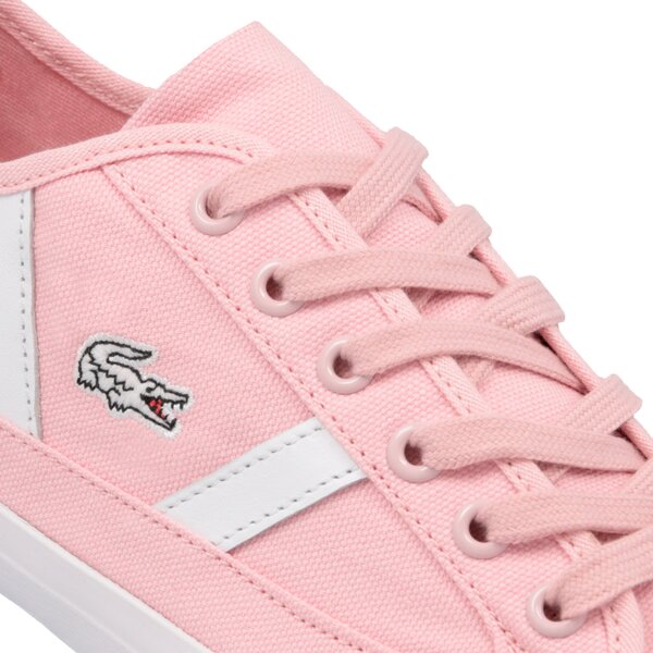 Damskie trampki LACOSTE SIDELINE 119 1 CFA 737cfa0042208 kolor różowy