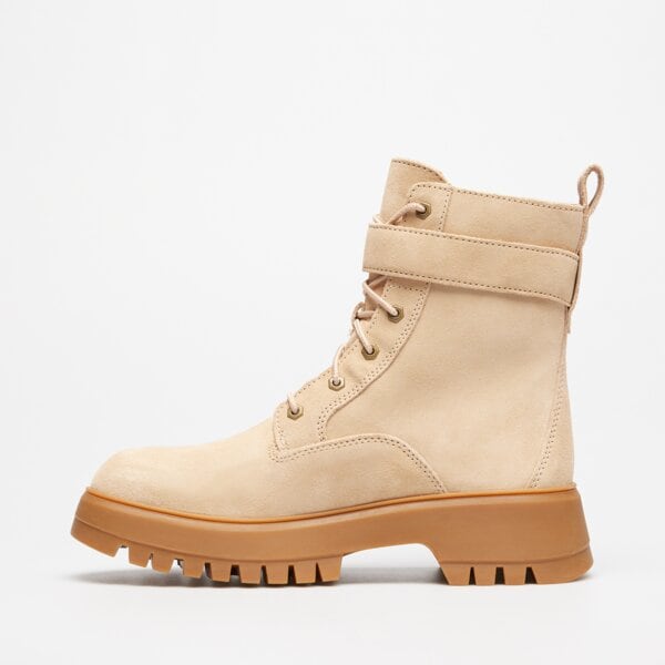 Damskie trapery TIMBERLAND CORA VALLEY MID LACE UP BOOT  tb0a6fbwer31 kolor beżowy