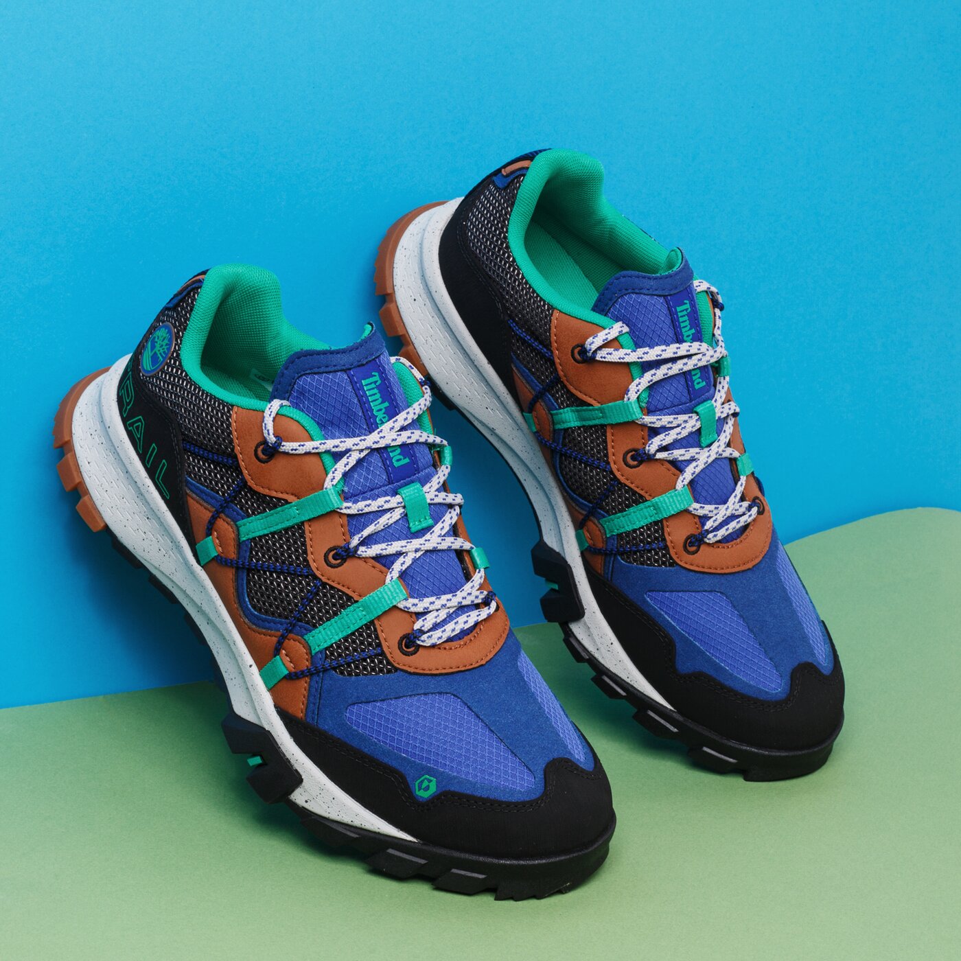 Męskie buty outdoor (trekkingowe) TIMBERLAND GARRISON TRAIL LOW tb0a248q0151 kolor khaki