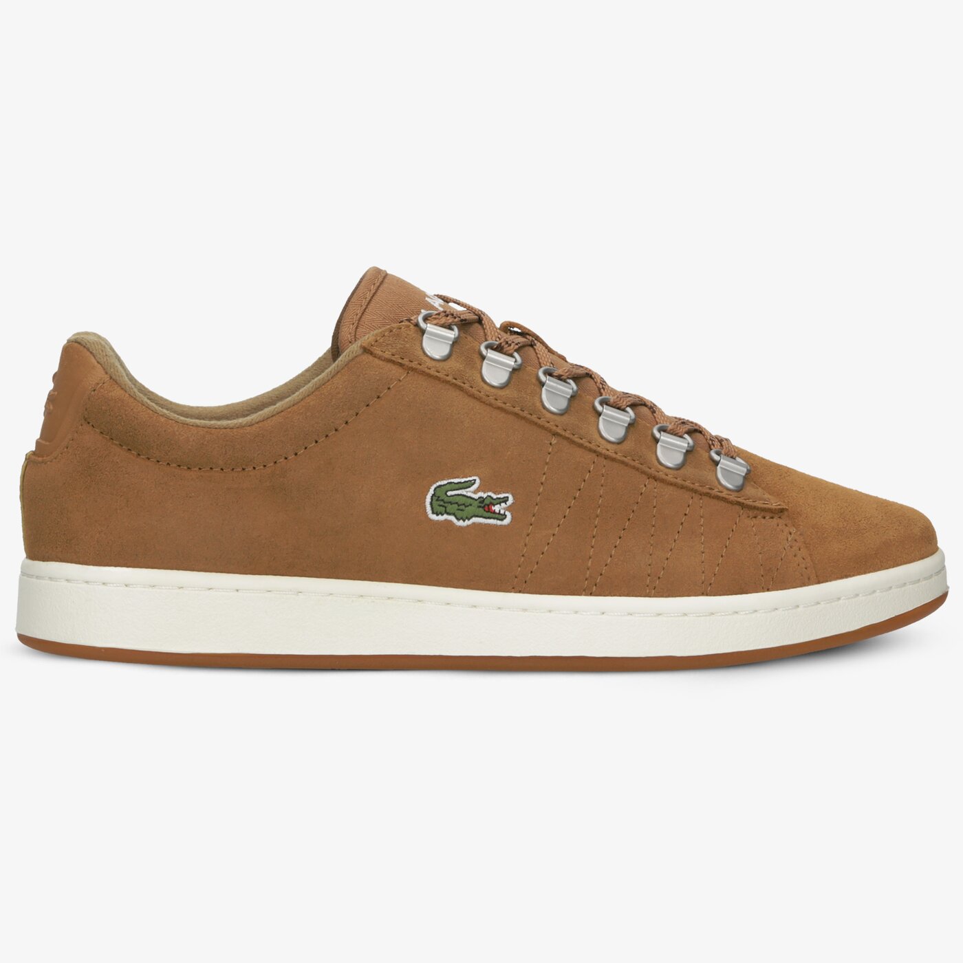 Męskie sneakersy (buty) LACOSTE CARNABY EVO 319 3 SMA 738sma0011bw7 kolor brązowy