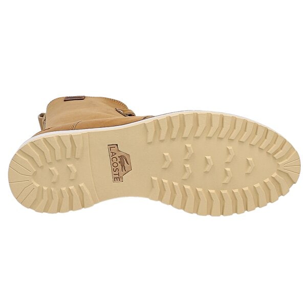 Damskie botki / sztyblety LACOSTE BAYLEN 4 730srw0003c21 kolor żółty