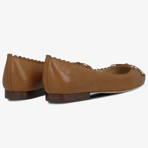 Damskie baleriny (buty) LAUREN RALPH LAUREN GLENNIE 802714739002 kolor brązowy