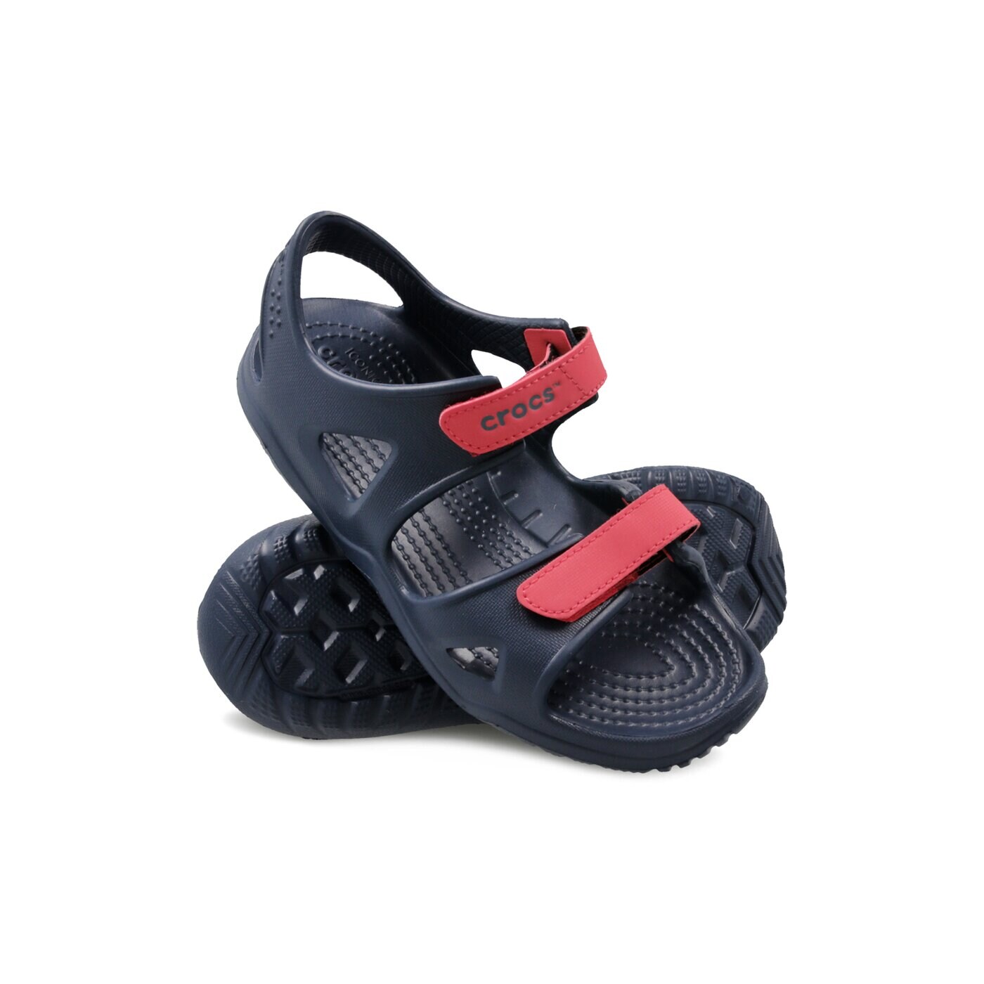 Dziecięce sandały / klapki CROCS SWIFTWATER RIVER SANDAL K 2049884bai kolor granatowy