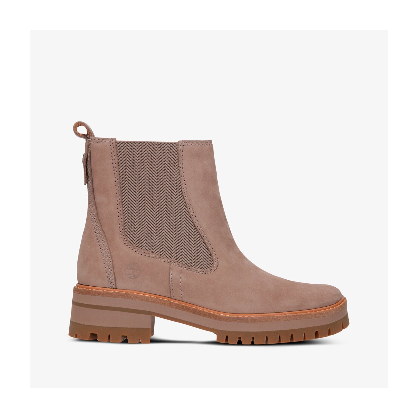 Damskie botki / sztyblety TIMBERLAND COURMAYEUR VALLEY CHELSEA tb0a1rrk9291 kolor beżowy