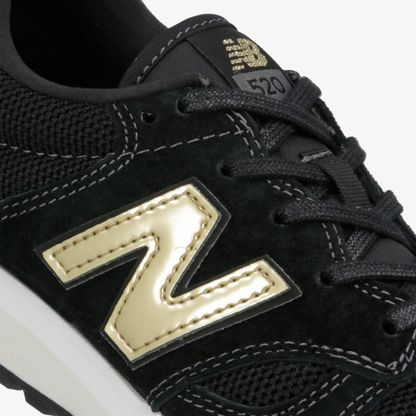 Damskie sneakersy (buty) NEW BALANCE WL520GDB wl520gdb kolor czarny