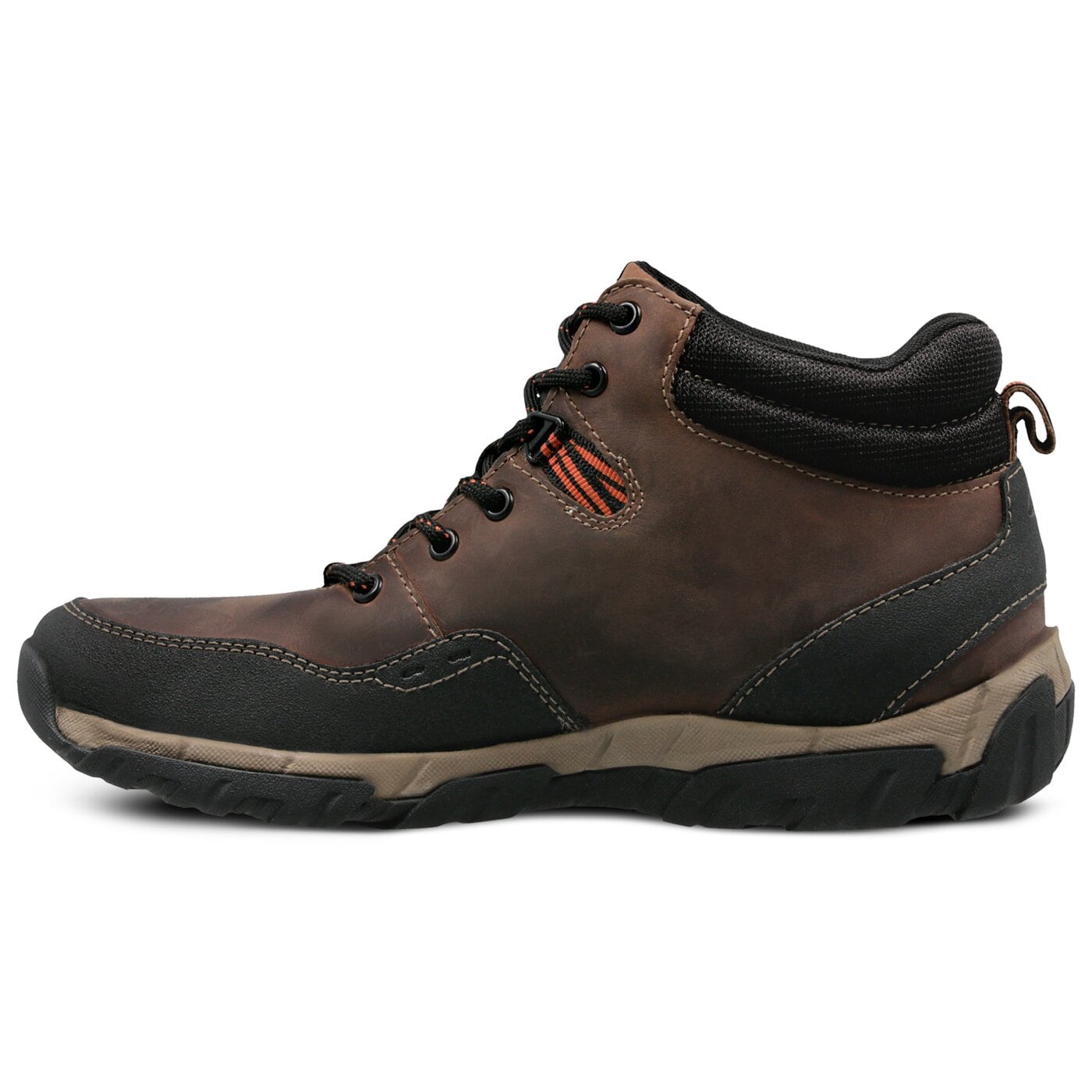 Męskie buty outdoor (trekkingowe) CLARKS WALBECK TOP II 26138659 kolor brązowy
