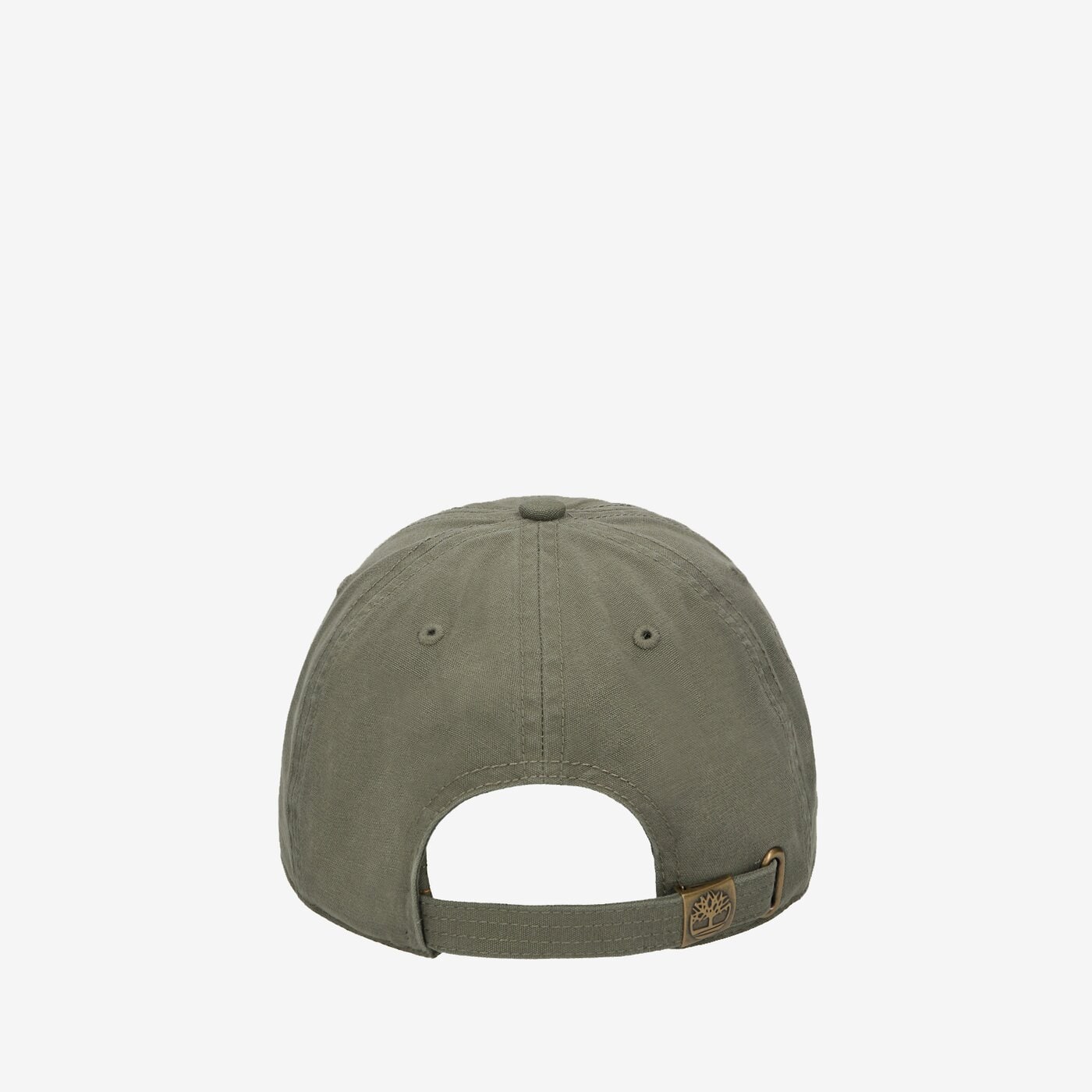 Damska czapka z daszkiem TIMBERLAND CZAPKA COTTON CANVAS BB CAP SELF BACKSTRAP tb0a1f54a581 kolor zielony