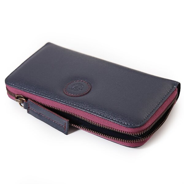 Damski portfel TIMBERLAND PORTFEL WOMEN'S WALLET WITH ZIP m3507410 kolor granatowy