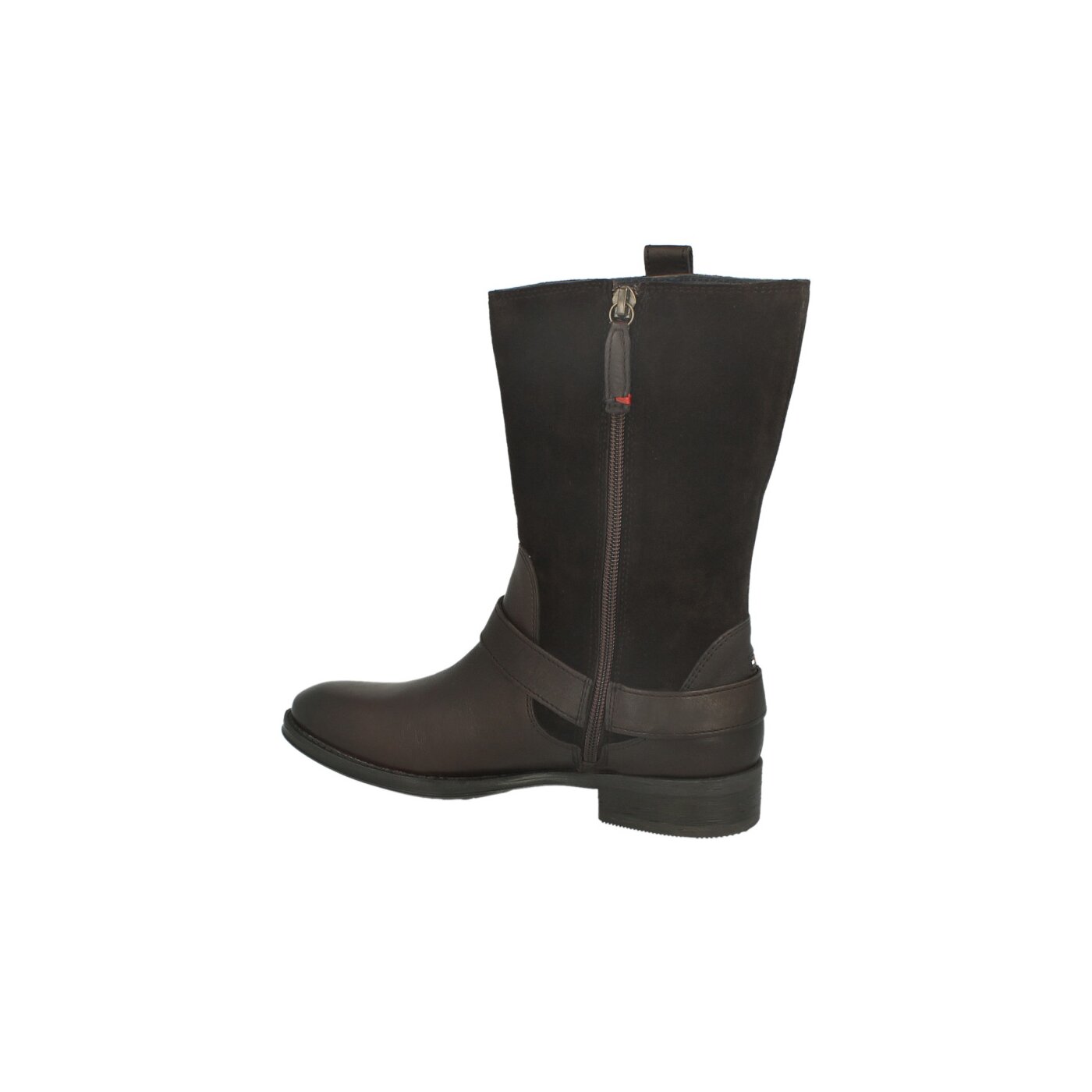 Damskie kozaki TOMMY HILFIGER HAMILTON 8 C  fw56816025212 kolor brązowy