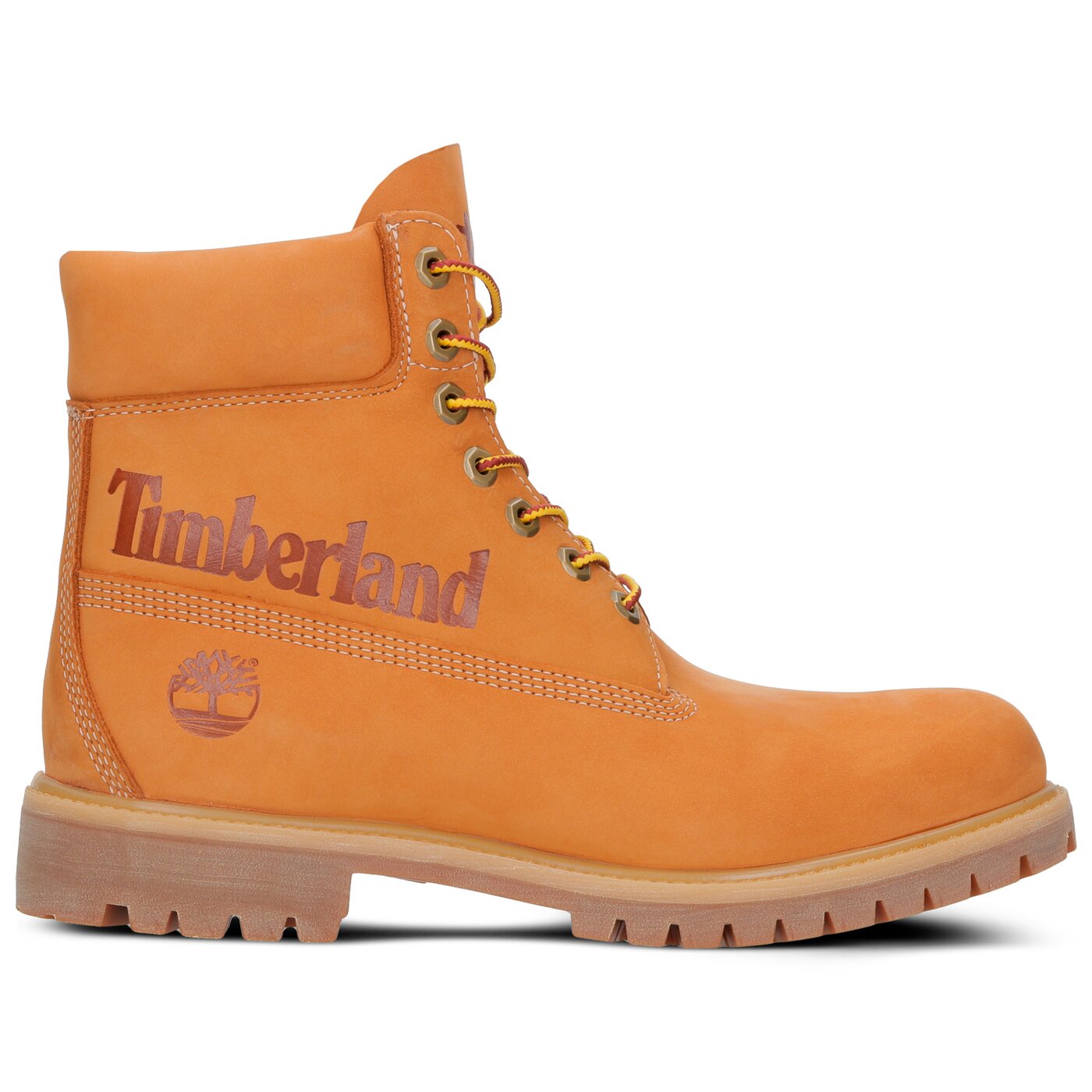 Męskie buty za kostkę TIMBERLAND PREMIUM 6 INCH BOOT  ca1urv kolor żółty