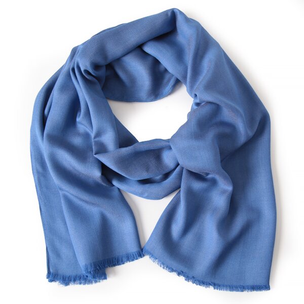 Męski szalik / rękawiczki TIMBERLAND SZALIK SALTERS POINT 2TONE SCARF j1845478 kolor niebieski