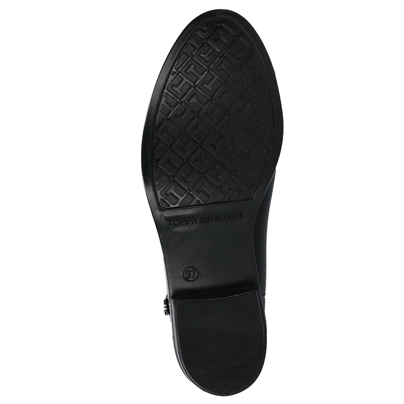 Damskie kalosze (buty gumowe) TOMMY HILFIGER O1285DETTE 4R fw56821552990 kolor czarny