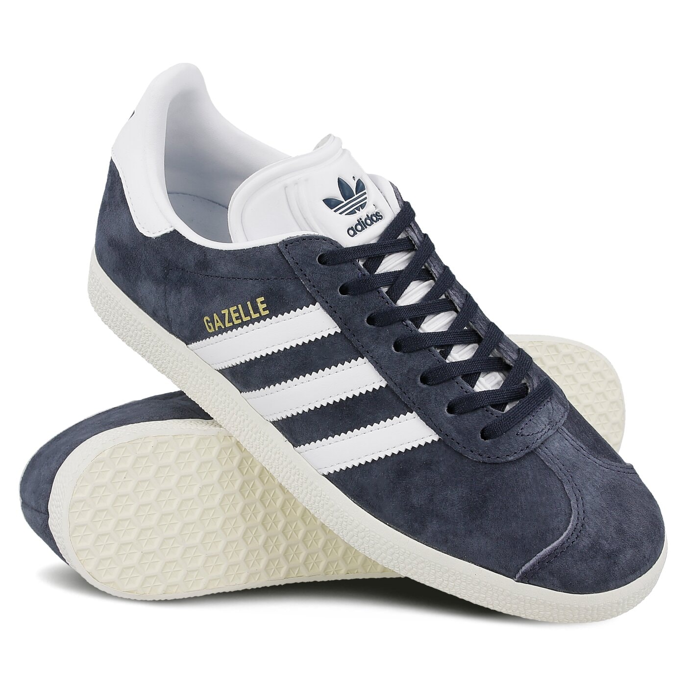 Damskie sneakersy (buty) ADIDAS GAZELLE W by9353 kolor granatowy