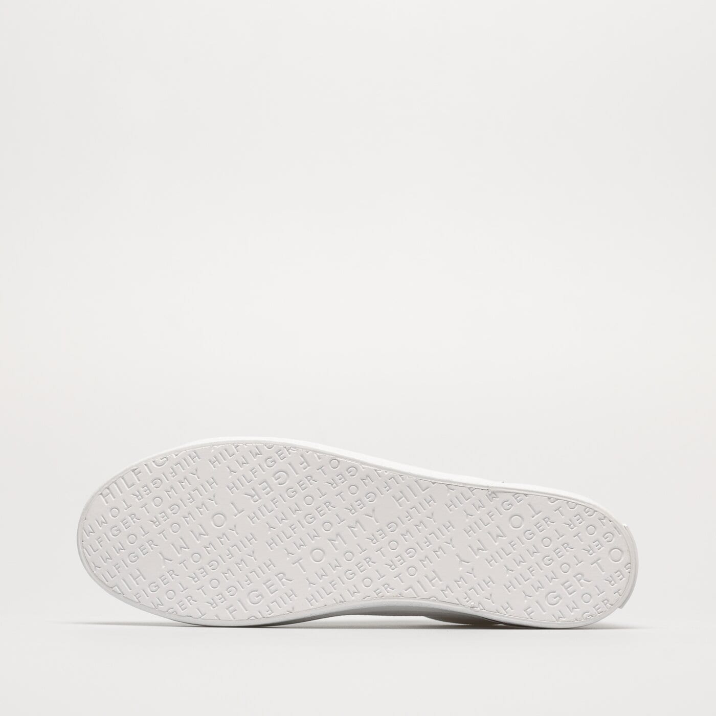 Damskie półbuty TOMMY HILFIGER ESSENTIAL STRIPES SNEAKER fw0fw06954ybs kolor biały