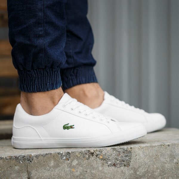 Męskie trampki LACOSTE LEROND BL 2 CMA 733cam1033001 kolor biały