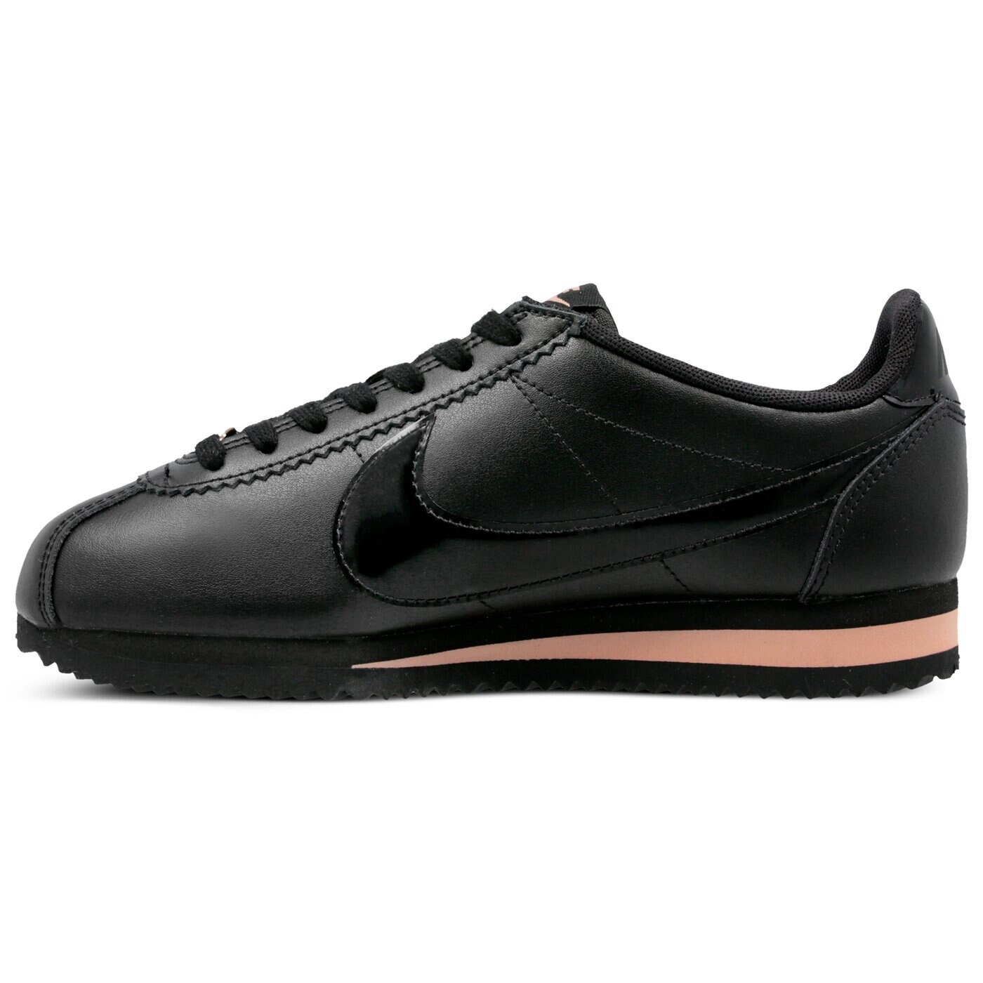 Damskie sneakersy (buty) NIKE WMNS CLASSIC CORTEZ PREM 905614010 kolor czarny