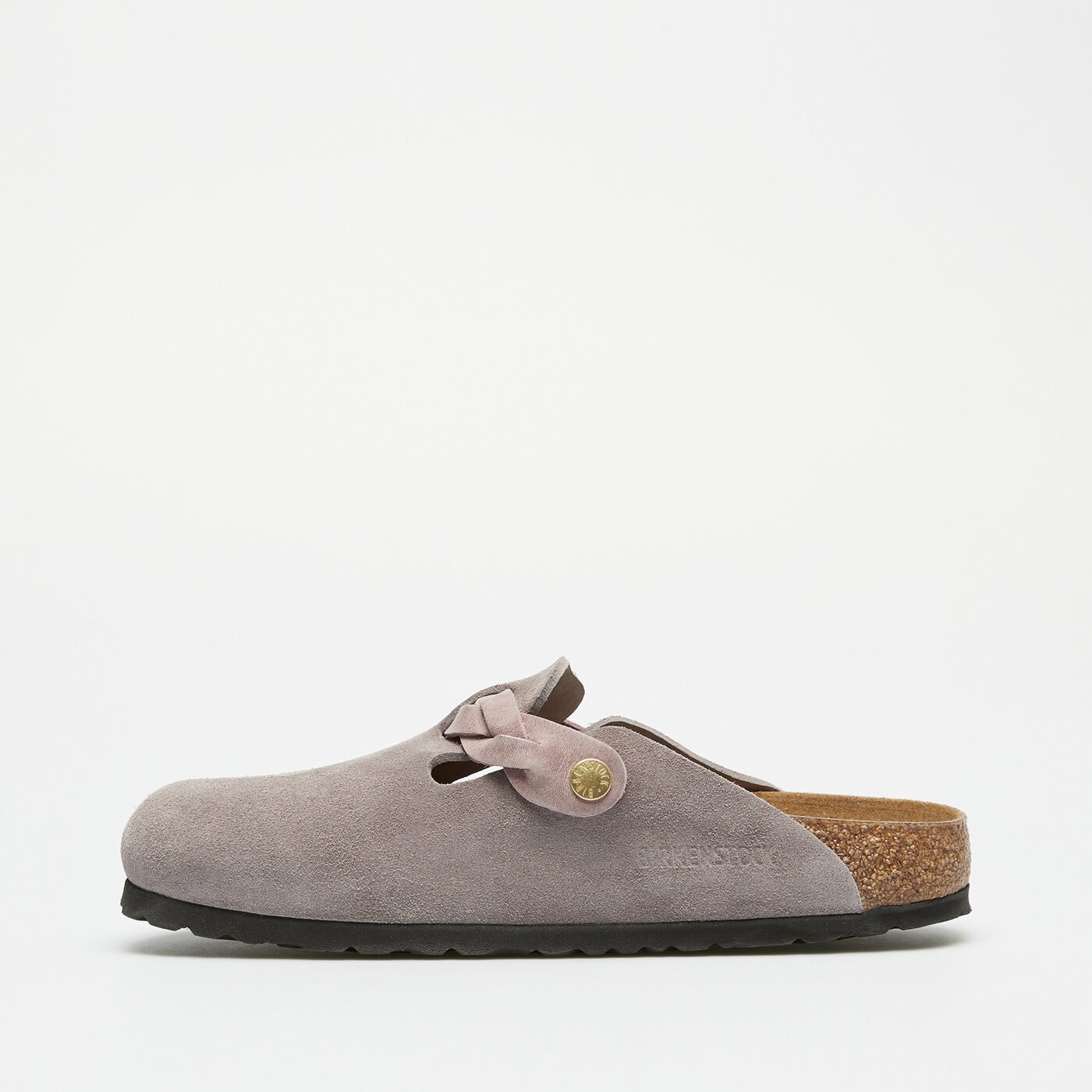 Damskie klapki BIRKENSTOCK BOSTON BRAIDED LEOI  1029122 kolor fioletowy