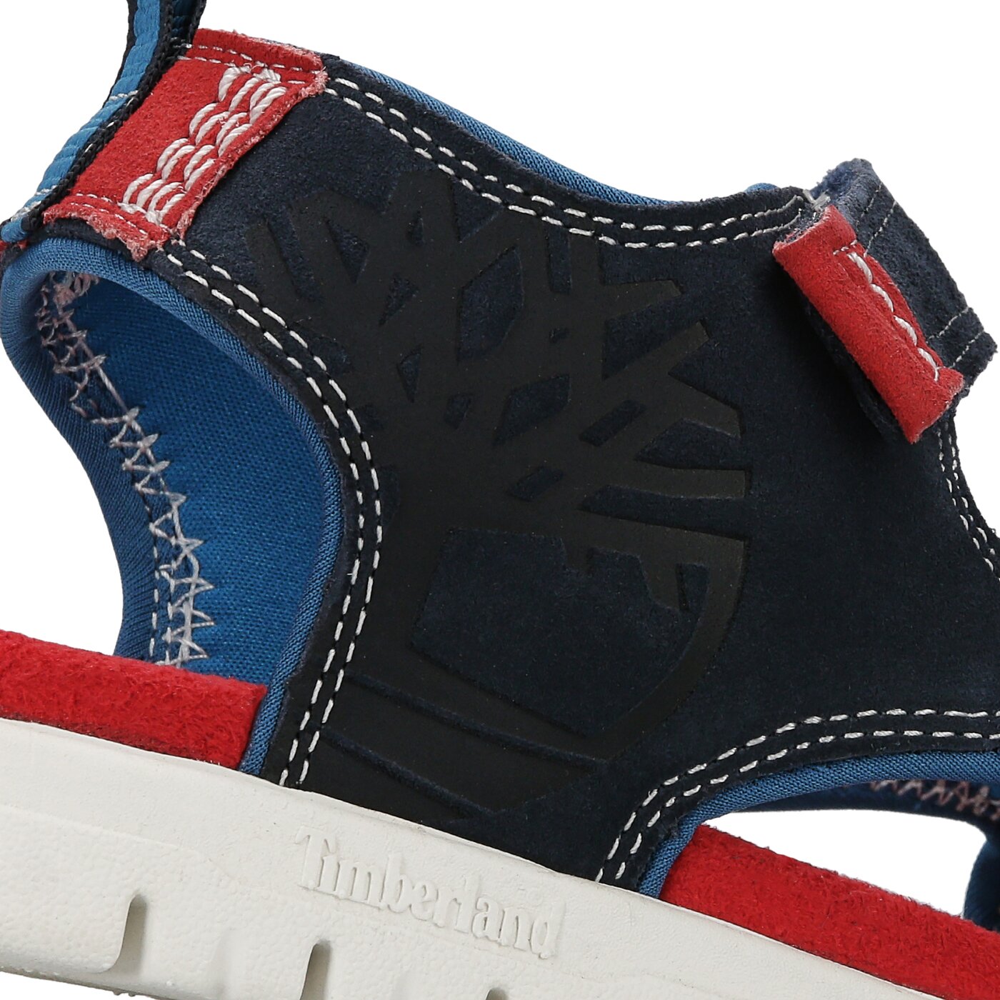 Dziecięce sandały / klapki TIMBERLAND PIERMONT H&L SANDAL a1lof kolor granatowy