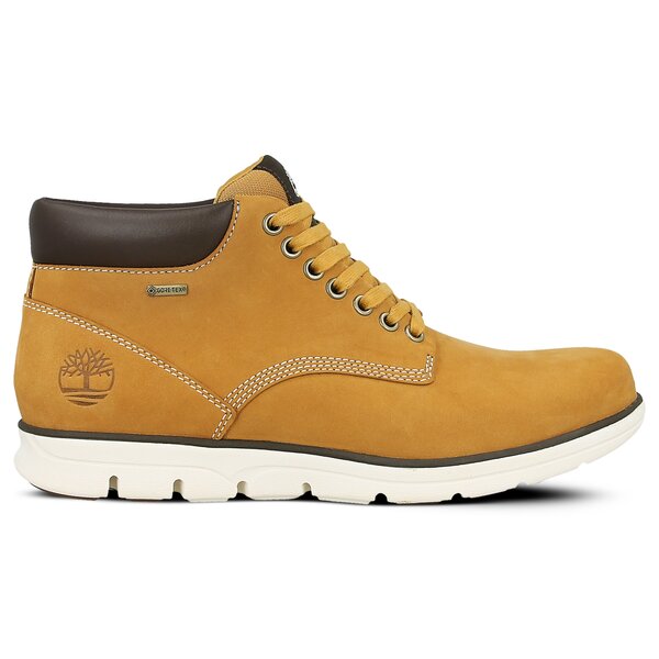 Męskie buty za kostkę TIMBERLAND BRADSTREET CHUKKA LEATHER  a1hx1 kolor żółty