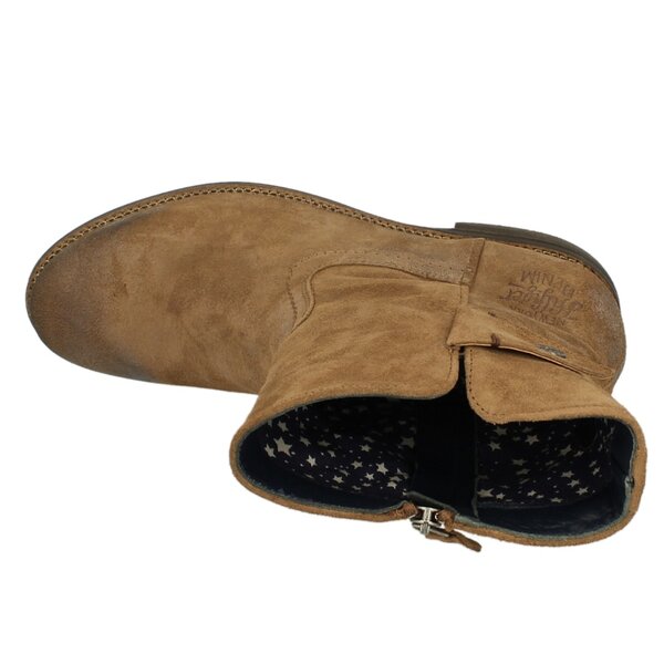Damskie kozaki TOMMY HILFIGER ELINE 1B  en56816082219 kolor brązowy