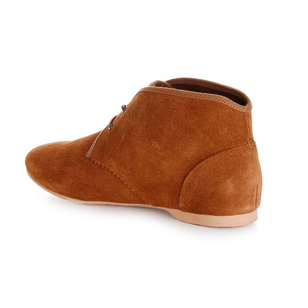 Damskie buty za kostkę LACOSTE HAXBY 725lew2010b23 kolor brązowy