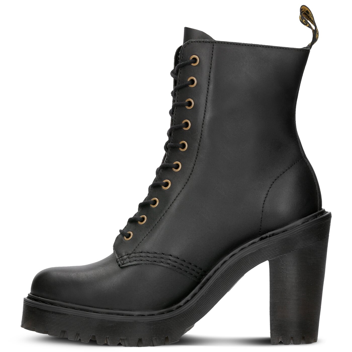 Damskie botki / sztyblety DR MARTENS 10 EYE BOOT 23927001 kolor czarny