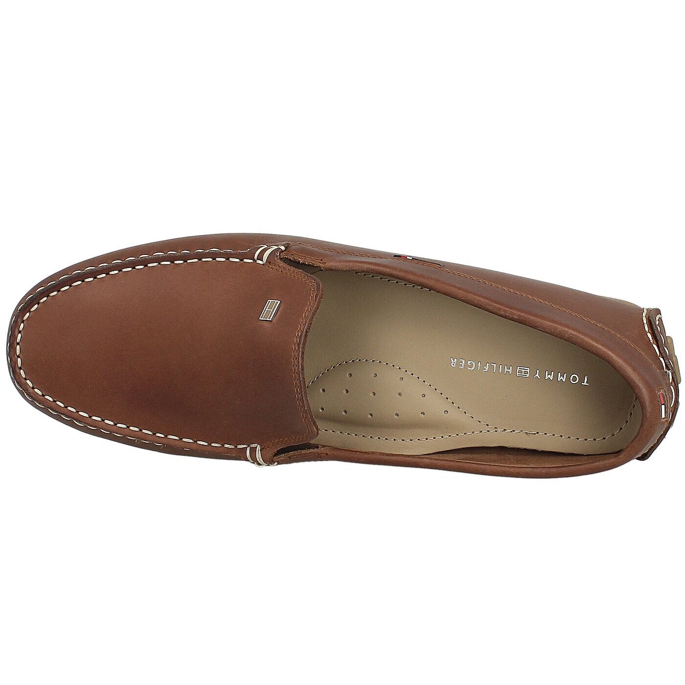 Męskie mokasyny TOMMY HILFIGER A2285LFA 4A2 fm56820956282 kolor brązowy