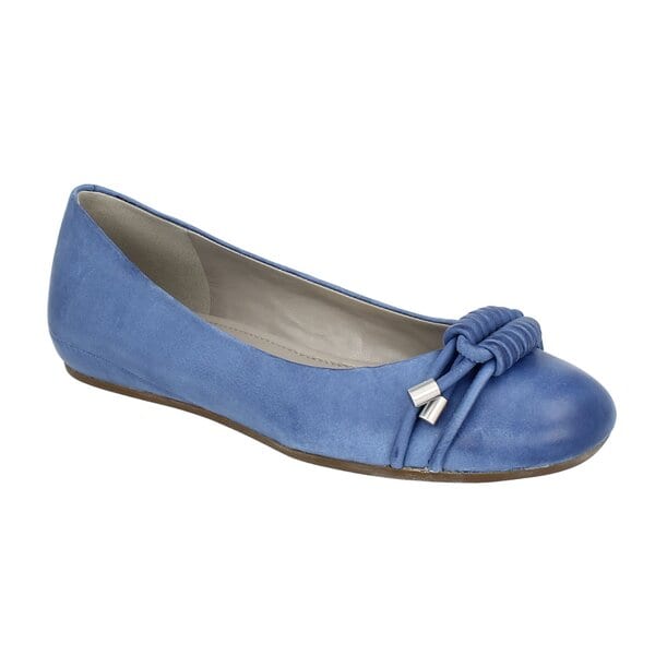 Damskie baleriny (buty) ECCO OWANDO 35605302131 kolor niebieski