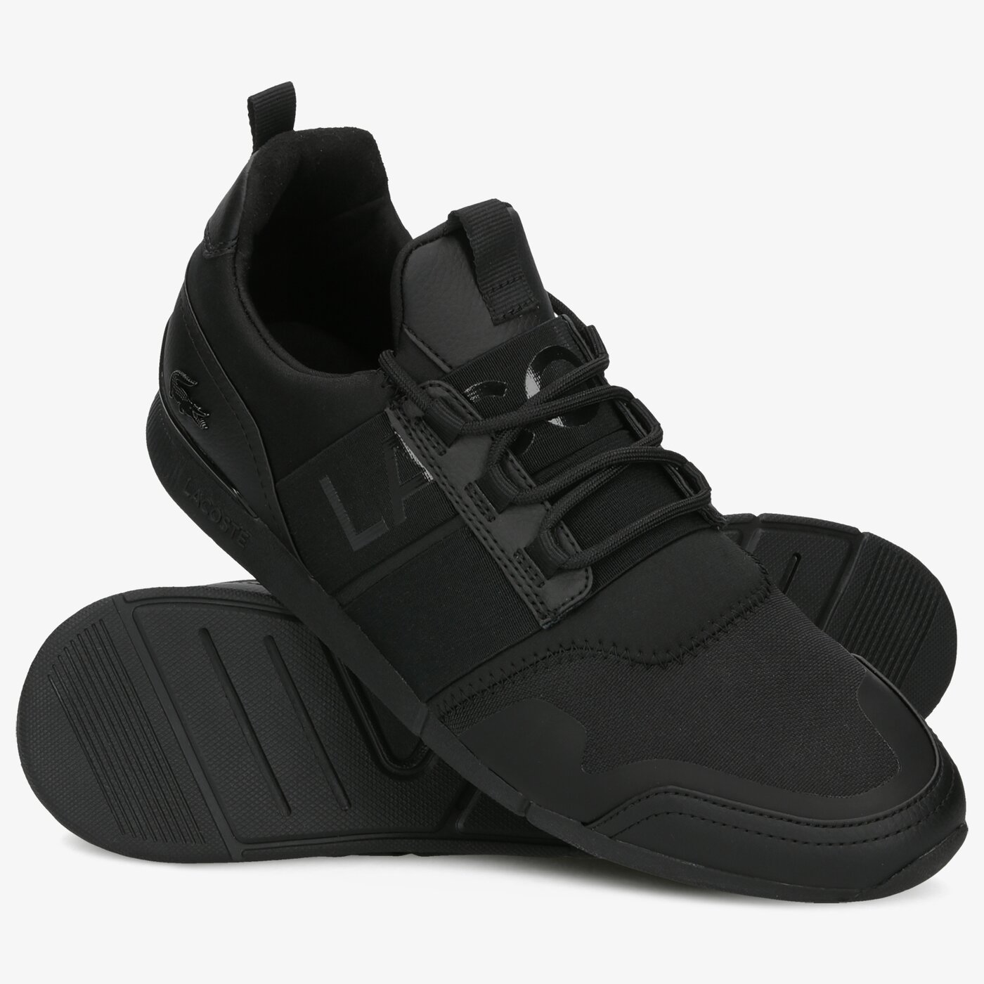 Męskie sneakersy (buty) LACOSTE MENERVA ELITE 319 1 US CMA 738cma002302h kolor czarny