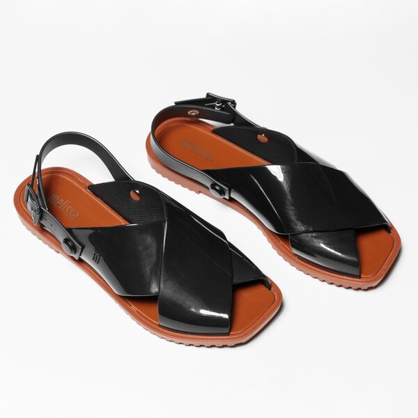 Damskie sandały MELISSA SAUCE SANDAL AD 3191350801 kolor czarny