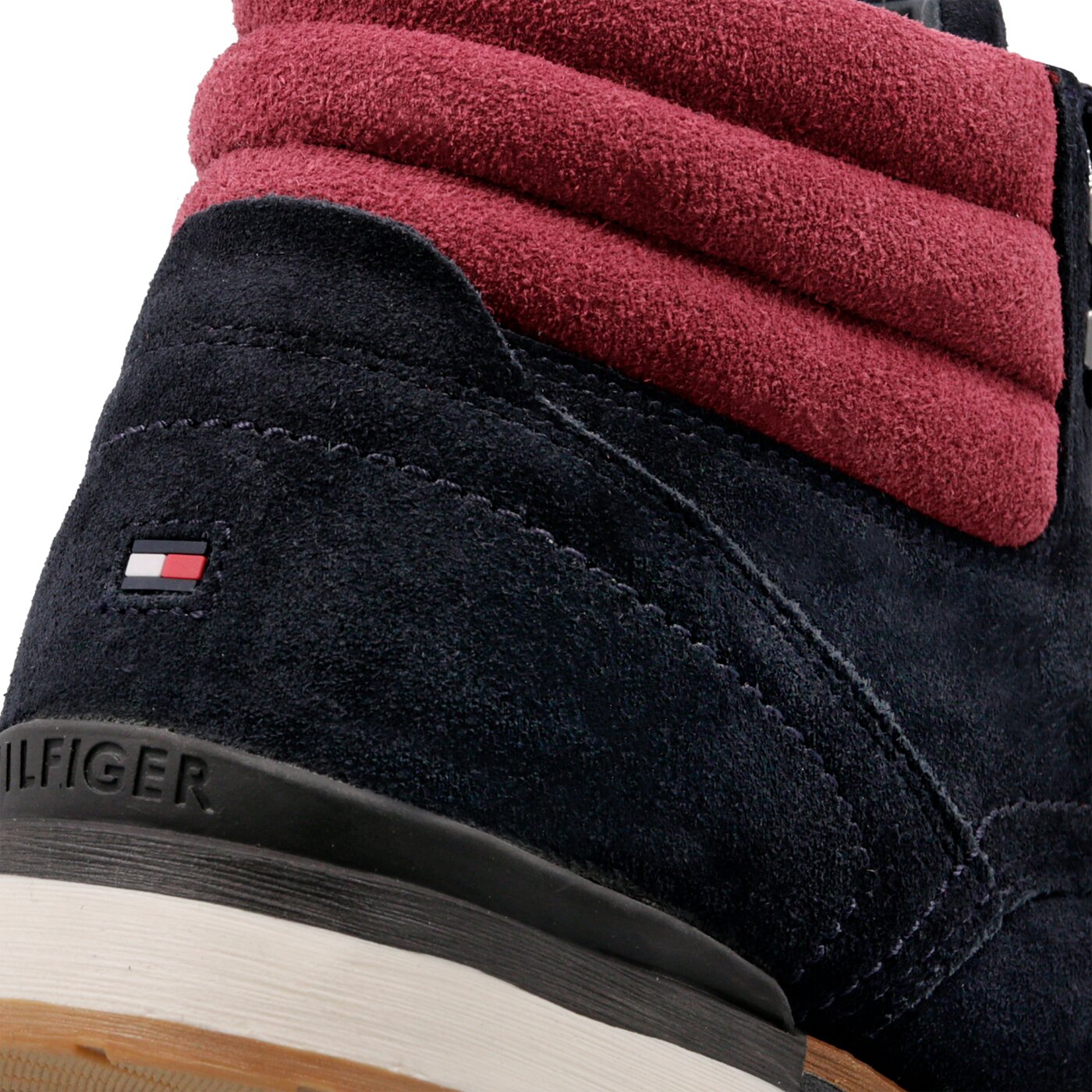 Męskie buty za kostkę TOMMY HILFIGER ROVER 2B fm0fm01748403 kolor granatowy