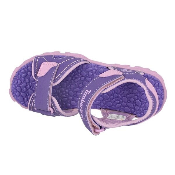 Dziecięce sandały / klapki TIMBERLAND SPLASHTOWN 2 STRAP SANDAL 7771r kolor fioletowy