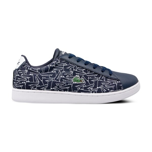 Dziecięce sneakersy (buty) LACOSTE CARNABY EVO 318 4 736spj0003092 kolor granatowy