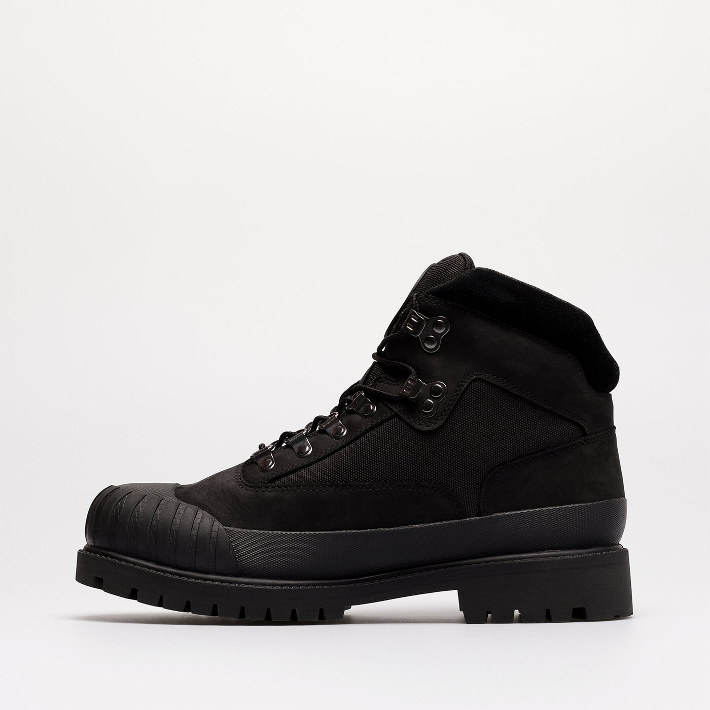 Męskie buty outdoor (trekkingowe) TIMBERLAND TBLHTG RUBBERTOE HIKER WP tb0a2qq70011 kolor czarny