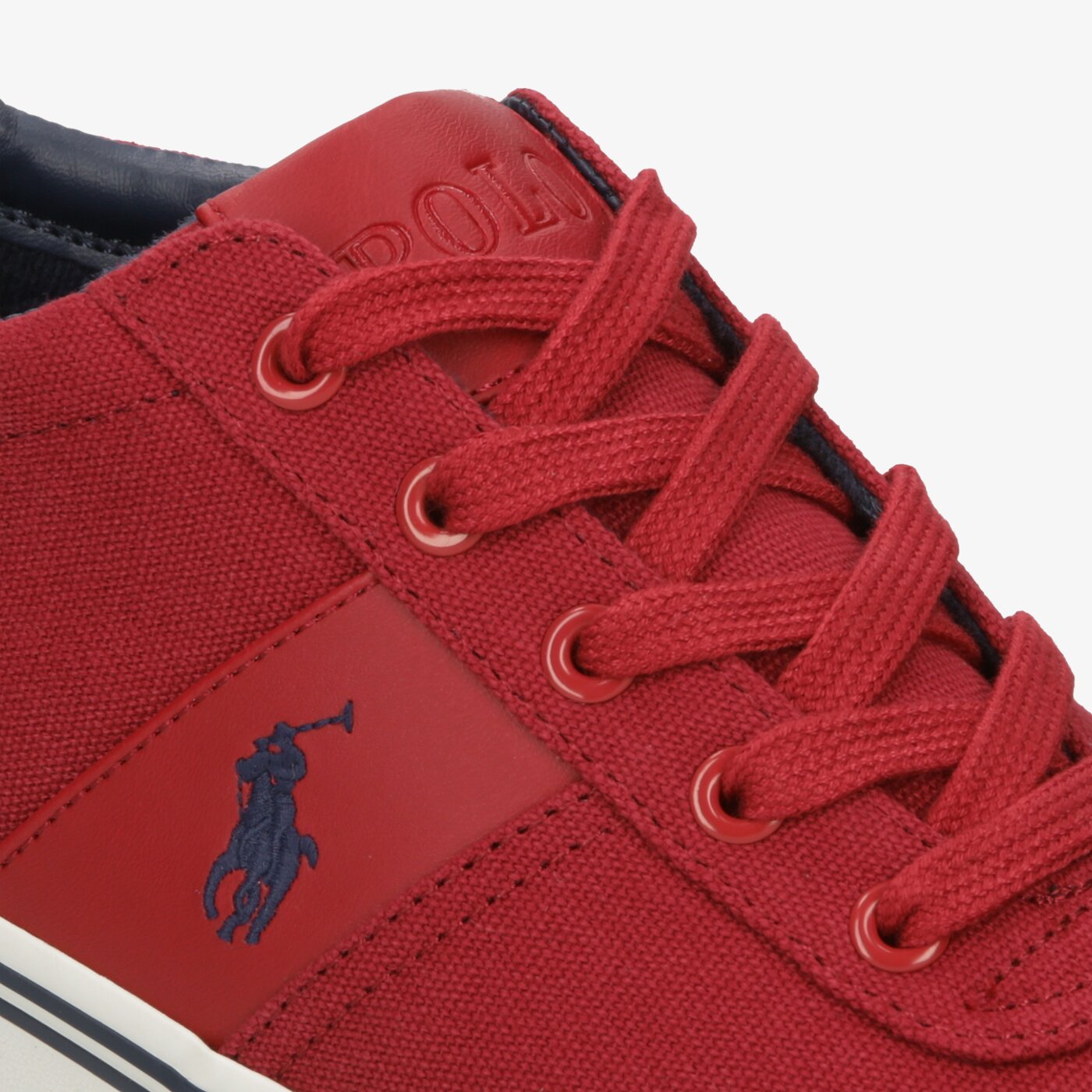 Męskie trampki POLO RL HANFORD NE SNEAKERS VULC  816508049003 kolor czerwony