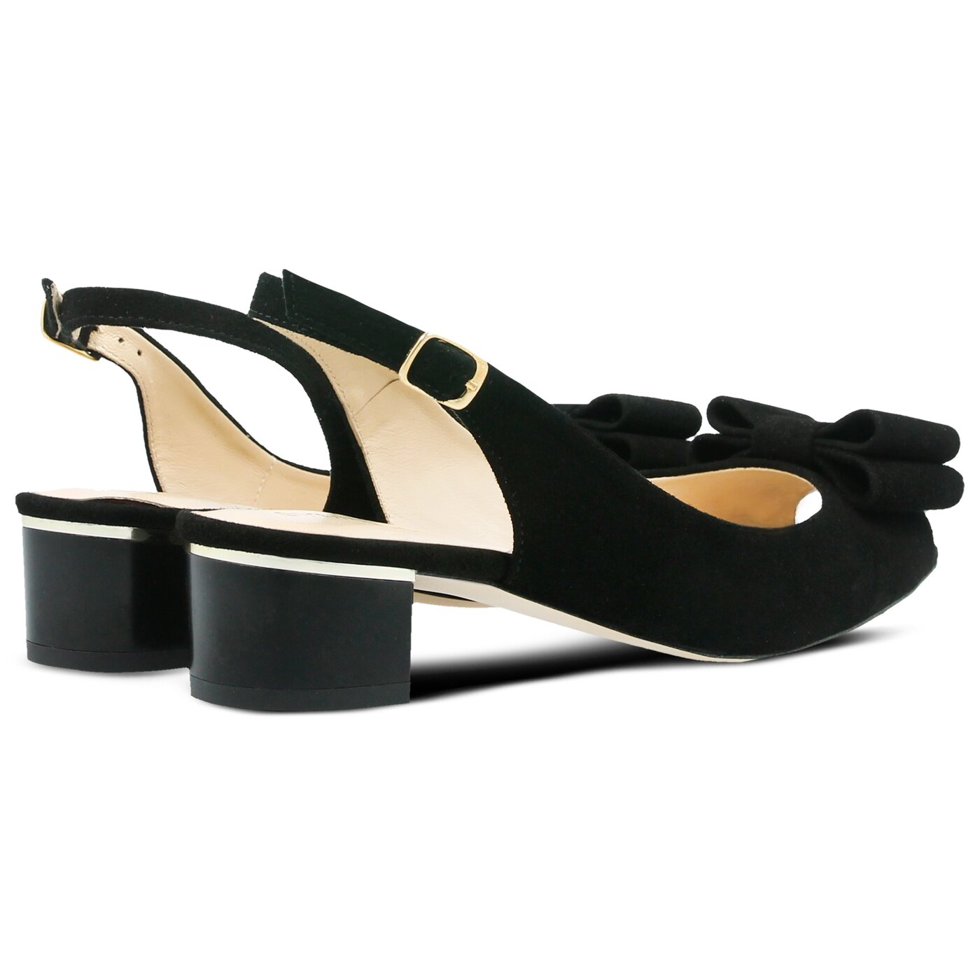 Damskie sandały SYMBIOSIS AURORA SANDAŁY CZARNE 928002 kolor czarny