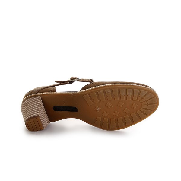 Damskie szpilki / czółenka TIMBERLAND EK MONTVALE T-STRAP  8047r kolor brązowy