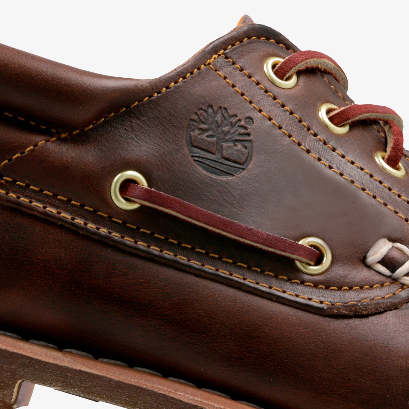 Męskie mokasyny TIMBERLAND BOAT 3-EYE CLASSIC LUG tb0300032141 kolor brązowy