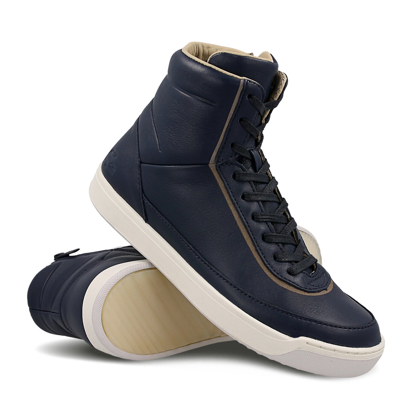 Damskie trampki LACOSTE EXPLORATEUR CALF 316 1 732caw0118003 kolor granatowy