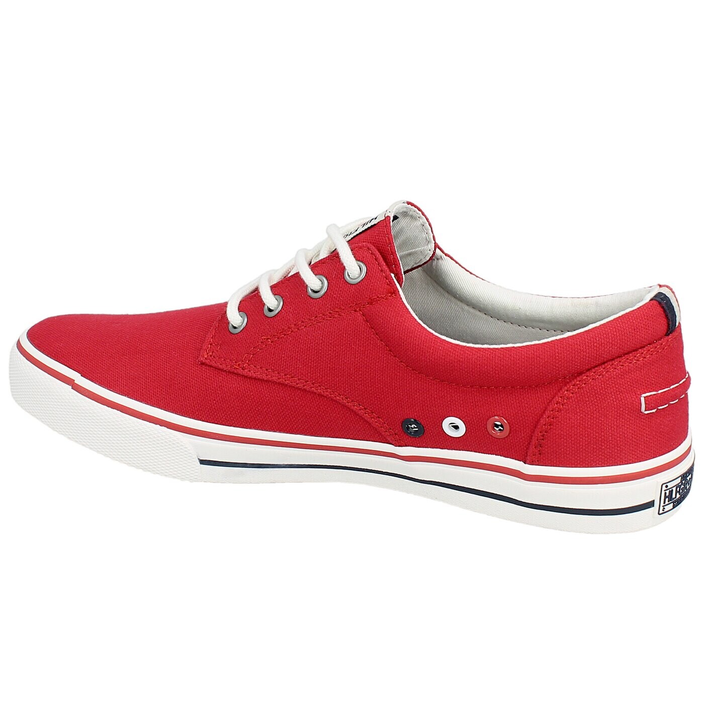 Męskie trampki TOMMY HILFIGER V2385IC 1D1 em56820815611 kolor czerwony