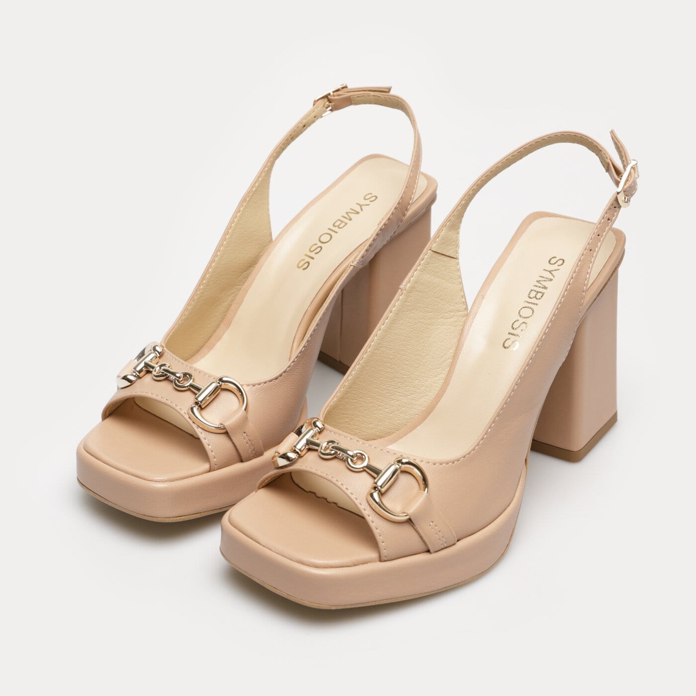 Damskie szpilki / czółenka SYMBIOSIS VERONIQUE sywf123011 kolor beżowy