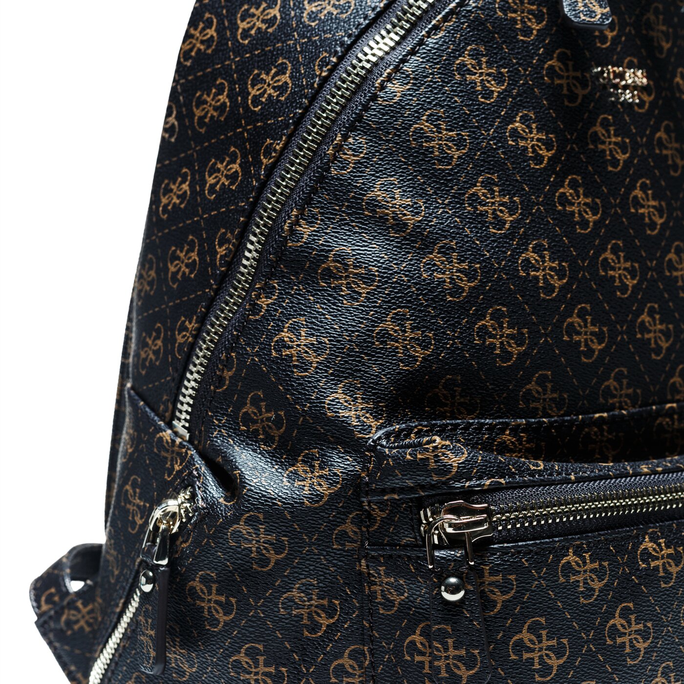 Damski plecak GUESS PLECAK LEEZA BACKPACK hwqe4557320bro kolor multicolor